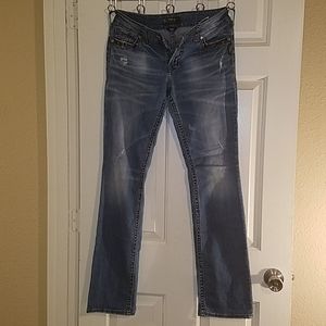 Silver Jeans Suki Mid Baby Boot Jeans Size 29x33